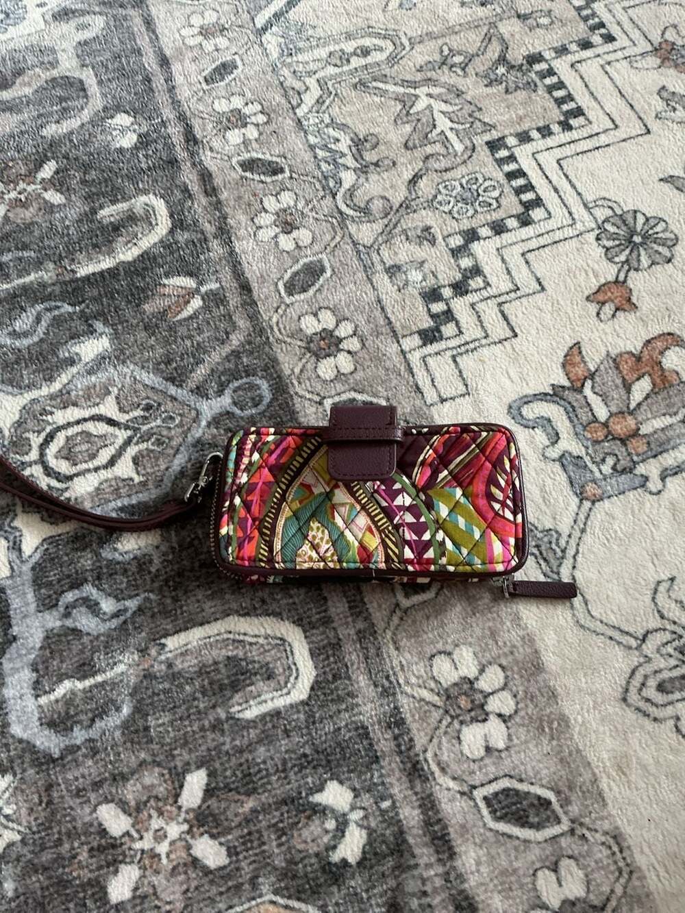 Vera Bradley RFID Smartphone Wristlet in Heirloom Paisley
